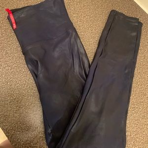 SPANX Faux Leather Leggings